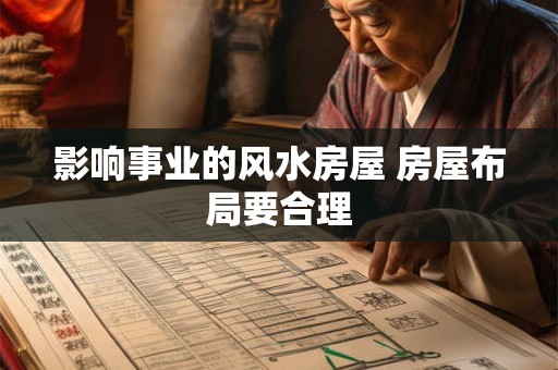 影响事业的风水房屋 房屋布局要合理