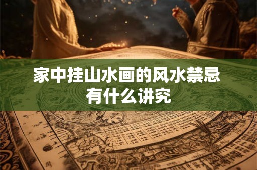详细阅读:家中挂山水画的风水禁忌 有什么讲究 家中挂山水画的风水禁忌 有什么讲究
