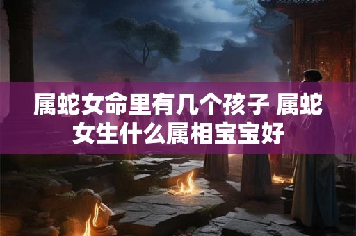 属蛇女命里有几个孩子 属蛇女生什么属相宝宝好