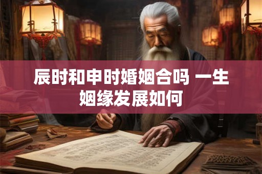 辰时和申时婚姻合吗 一生姻缘发展如何