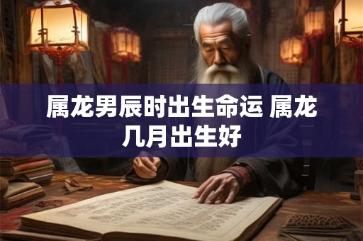属龙男辰时出生命运 属龙几月出生好