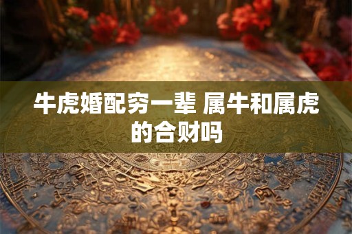 牛虎婚配穷一辈 属牛和属虎的合财吗