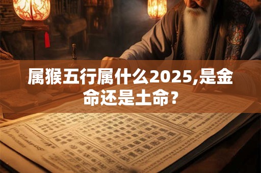 属猴五行属什么2025,是金命还是土命？