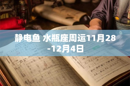 静电鱼 水瓶座周运11月28-12月4日