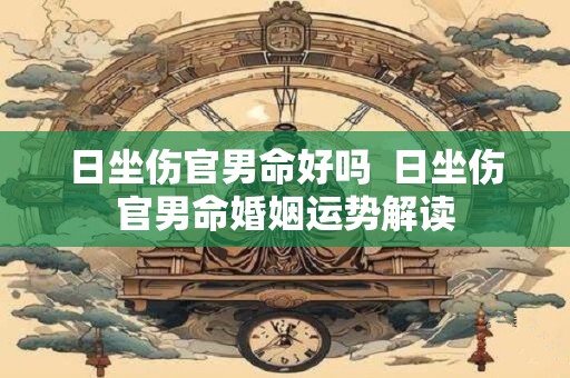 日坐伤官男命好吗  日坐伤官男命婚姻运势解读