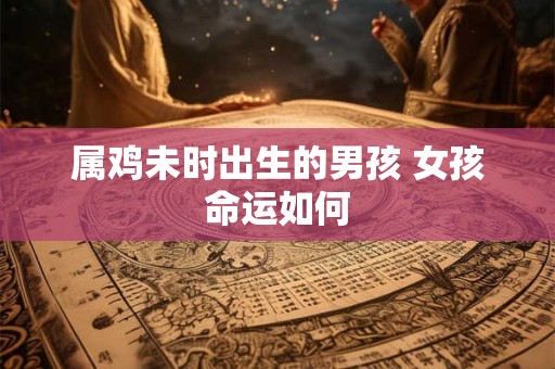 属鸡未时出生的男孩 女孩命运如何