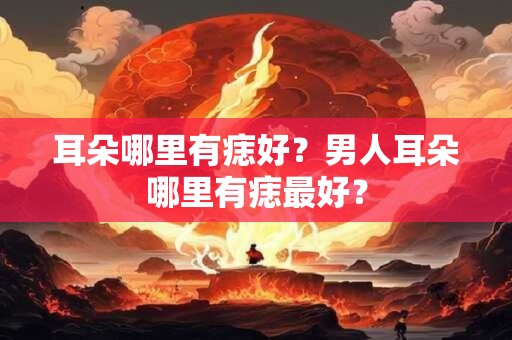 耳朵哪里有痣好？男人耳朵哪里有痣最好？