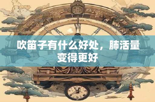 吹笛子有什么好处，肺活量变得更好