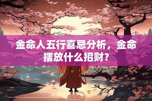 金命人五行喜忌分析，金命摆放什么招财？