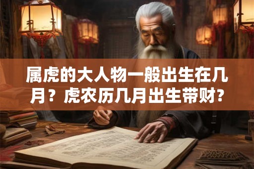 属虎的大人物一般出生在几月？虎农历几月出生带财？