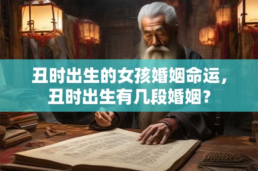 丑时出生的女孩婚姻命运，丑时出生有几段婚姻？