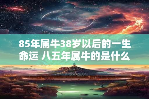 85年属牛38岁以后的一生命运 八五年属牛的是什么命