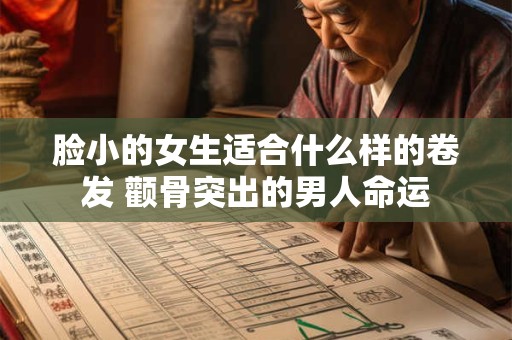 脸小的女生适合什么样的卷发 颧骨突出的男人命运