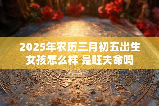 2025年农历三月初五出生女孩怎么样 是旺夫命吗