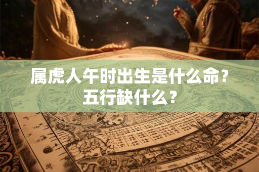 属虎人午时出生是什么命？五行缺什么？