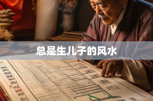 总是生儿子的风水