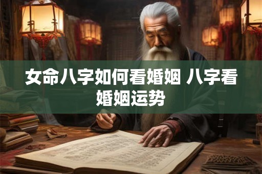 女命八字如何看婚姻 八字看婚姻运势