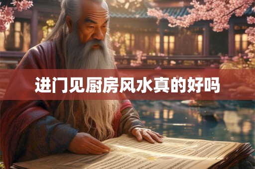 进门见厨房风水真的好吗