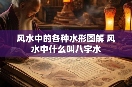 风水中的各种水形图解 风水中什么叫八字水