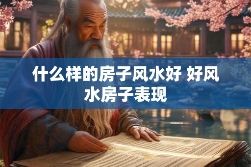 什么样的房子风水好 好风水房子表现
