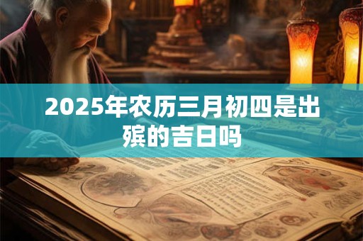 2025年农历三月初四是出殡的吉日吗