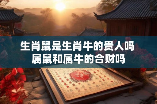 生肖鼠是生肖牛的贵人吗 属鼠和属牛的合财吗