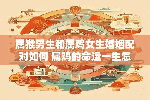 属猴男生和属鸡女生婚姻配对如何 属鸡的命运一生怎么样