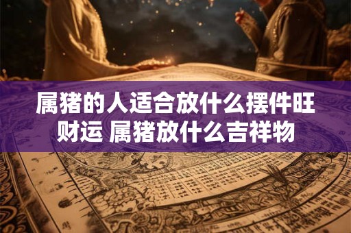 属猪的人适合放什么摆件旺财运 属猪放什么吉祥物