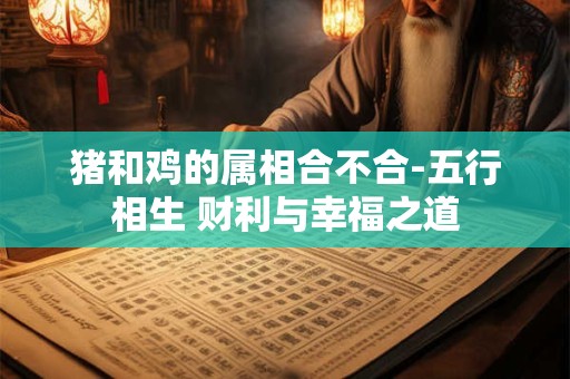 猪和鸡的属相合不合-五行相生 财利与幸福之道