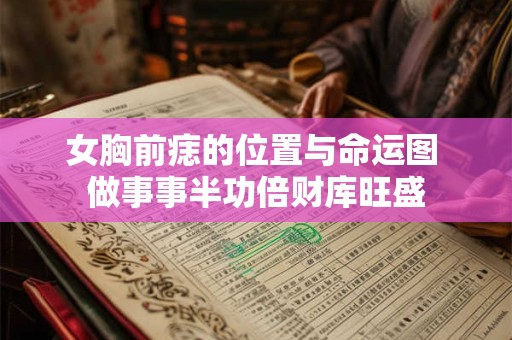 女胸前痣的位置与命运图 做事事半功倍财库旺盛