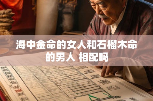 海中金命的女人和石榴木命的男人 相配吗
