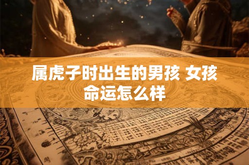 属虎子时出生的男孩 女孩命运怎么样