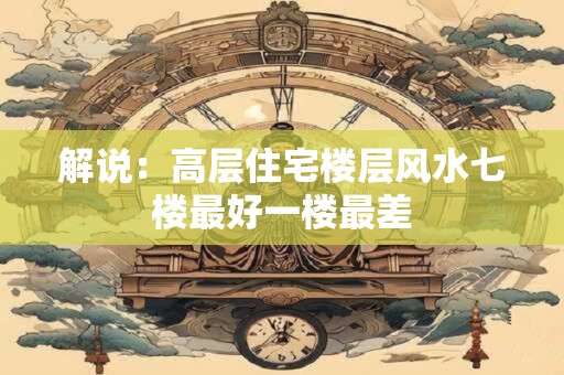解说：高层住宅楼层风水七楼最好一楼最差