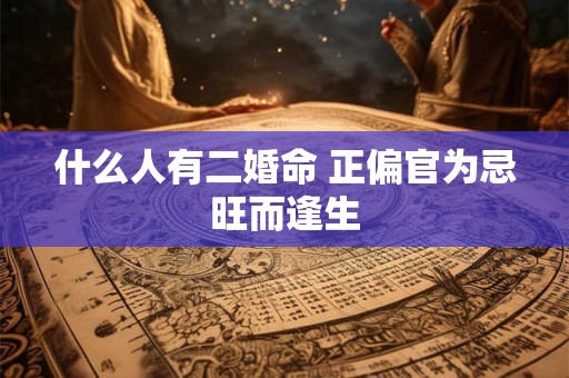 什么人有二婚命 正偏官为忌旺而逢生