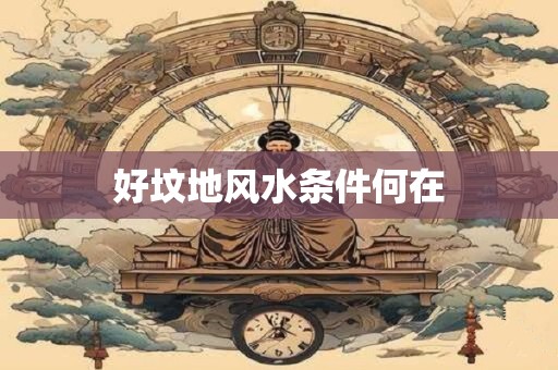 好坟地风水条件何在