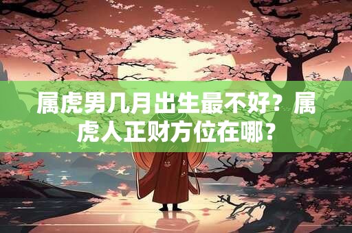 属虎男几月出生最不好？属虎人正财方位在哪？