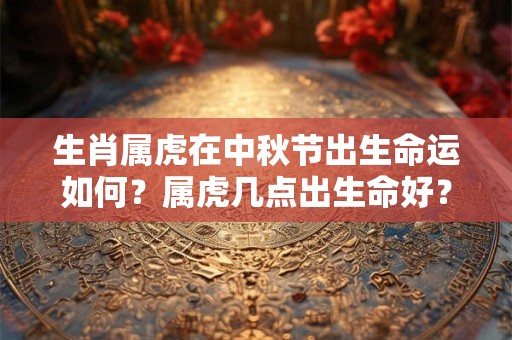生肖属虎在中秋节出生命运如何？属虎几点出生命好？