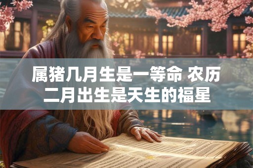 属猪几月生是一等命 农历二月出生是天生的福星