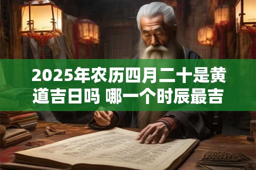 2025年农历四月二十是黄道吉日吗 哪一个时辰最吉利