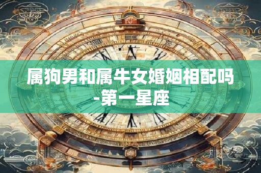 属狗男和属牛女婚姻相配吗-第一星座