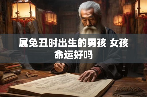 属兔丑时出生的男孩 女孩命运好吗