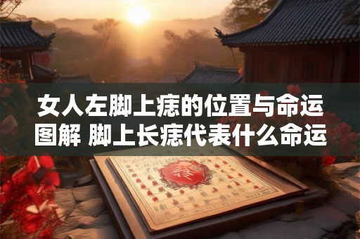 女人左脚上痣的位置与命运图解 脚上长痣代表什么命运