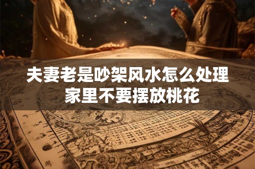夫妻老是吵架风水怎么处理  家里不要摆放桃花