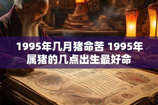 1995年几月猪命苦 1995年属猪的几点出生最好命
