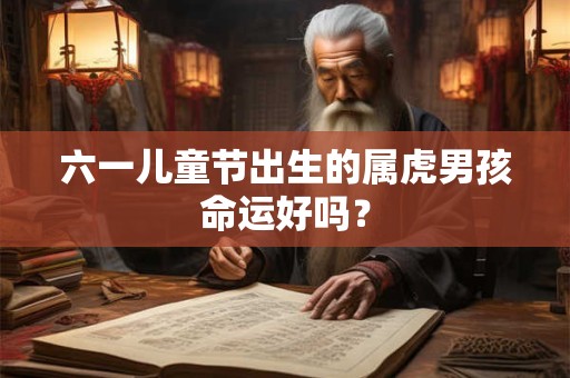 六一儿童节出生的属虎男孩命运好吗？