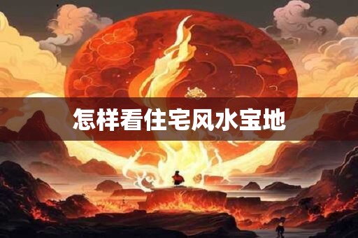 怎样看住宅风水宝地
