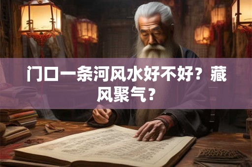 门口一条河风水好不好？藏风聚气？