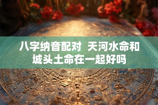 八字纳音配对  天河水命和城头土命在一起好吗