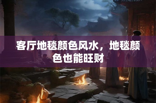客厅地毯颜色风水，地毯颜色也能旺财