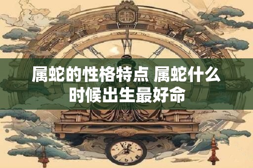 属蛇的性格特点 属蛇什么时候出生最好命